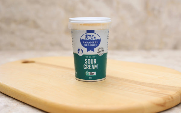 Certified Organic Sour Cream Australian Organic Meat Co 