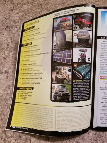 4wd toyota owner magazine, solar panel, solar blanket, off grid trek