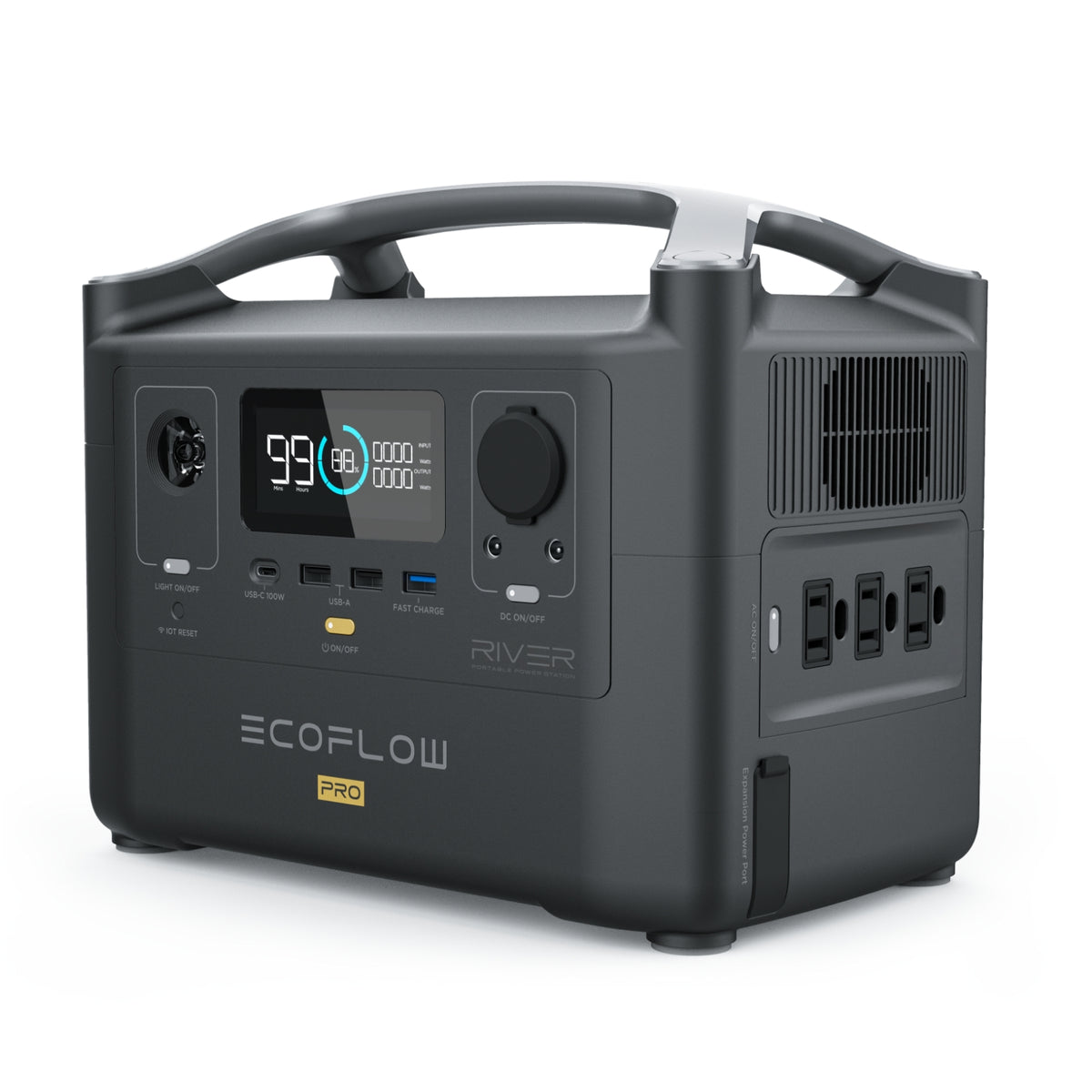 新品未開封】EcoFlow RIVER 600 PRO 720Wh 防災関連グッズ 日用品/生活