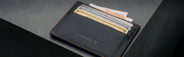 Tan Leather Card Holder