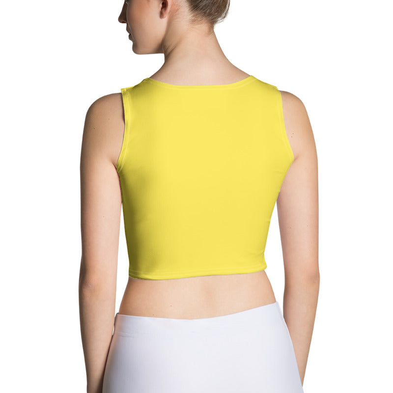 yellow crop tank