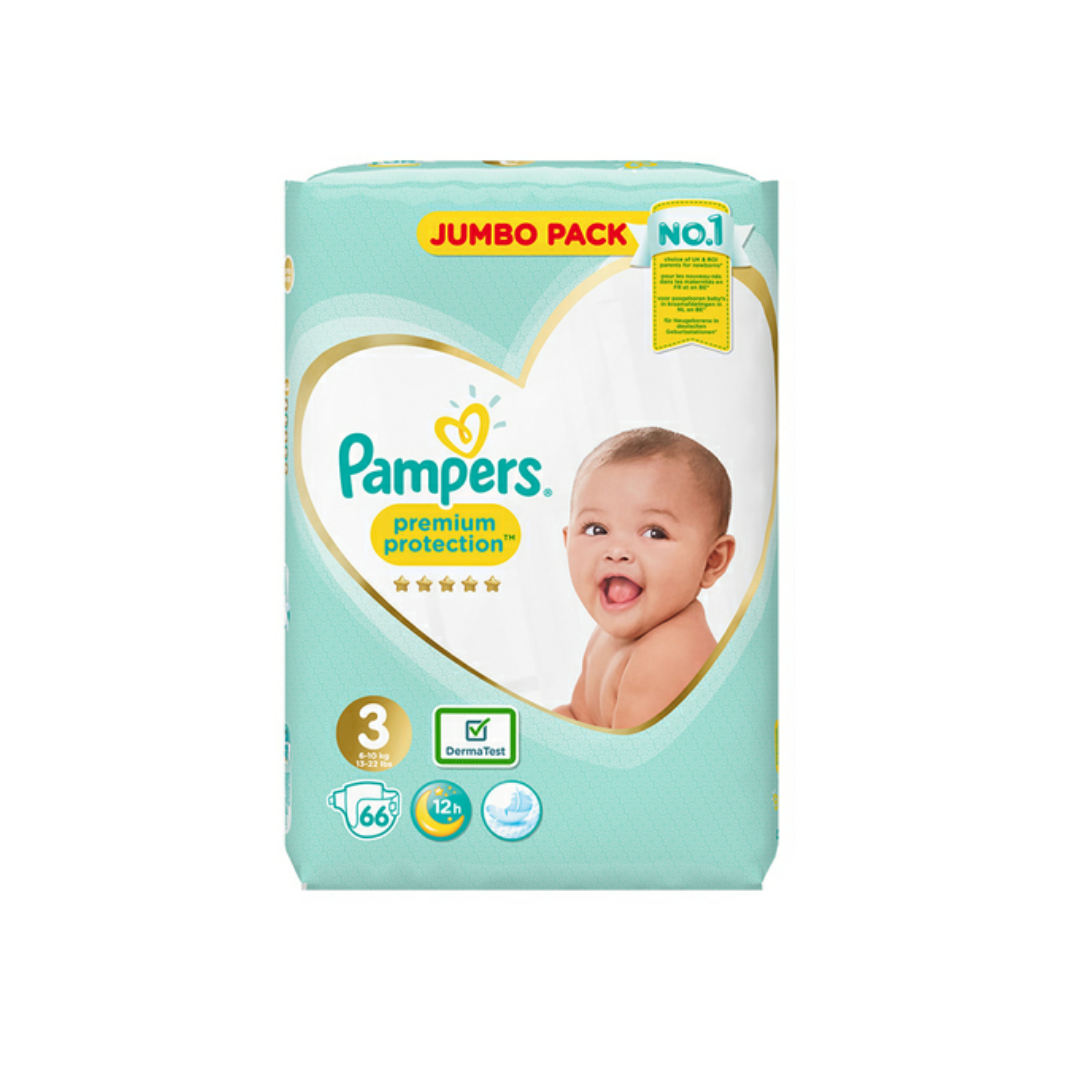 pampers premium protection