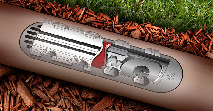 Drip Line Emitter Cutaway