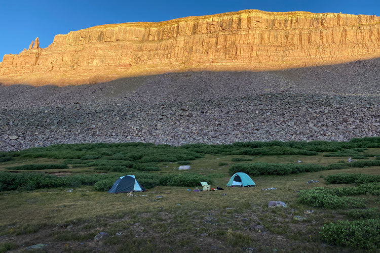 hiking kings peak in utah - 3v gear