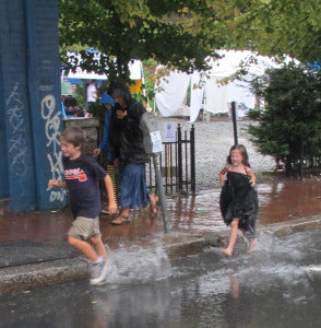 Rain at LAAFF