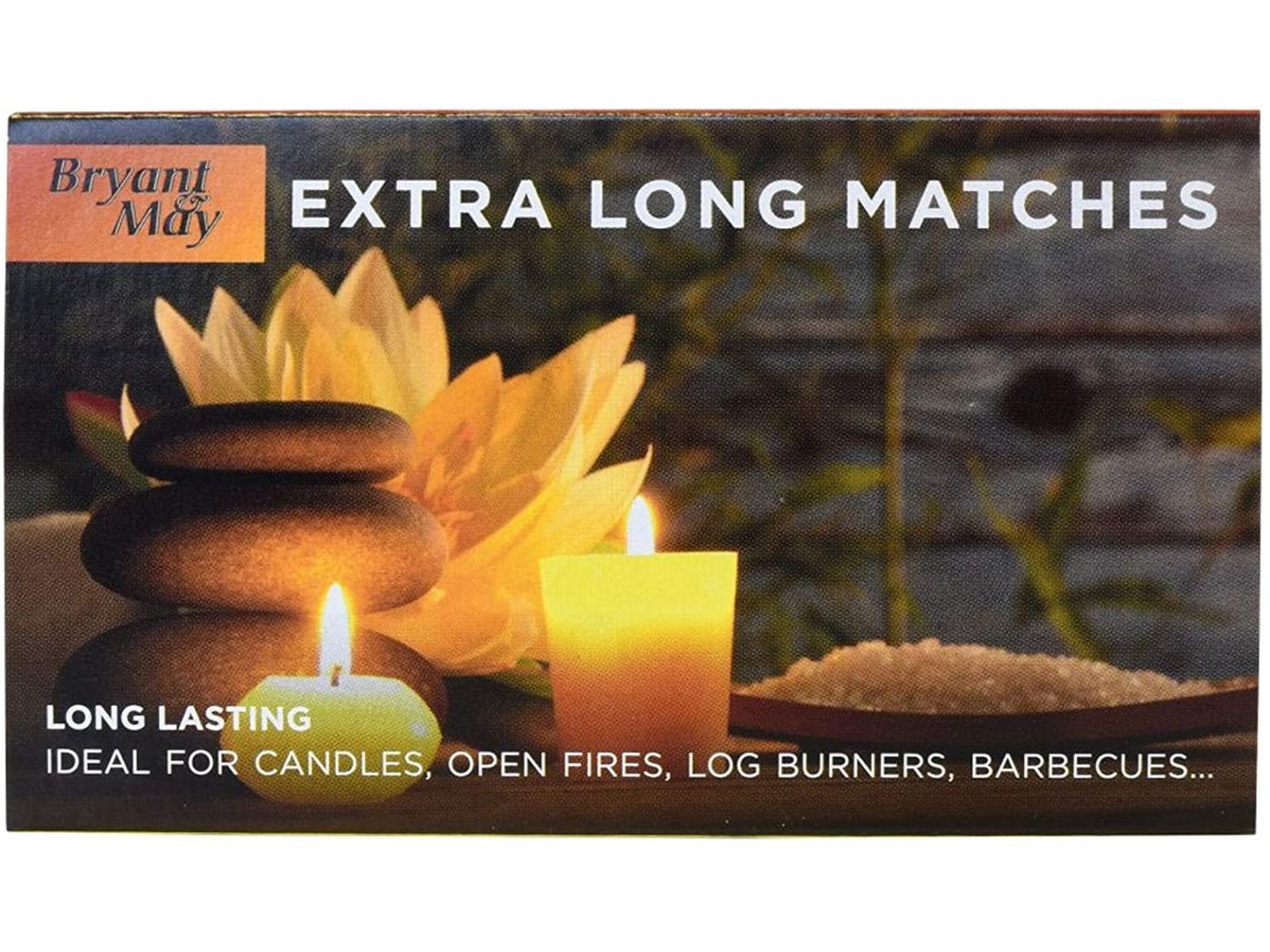 5× Boxes Bryant May Safety Matches Extra Long BBQ.AND MORE 
