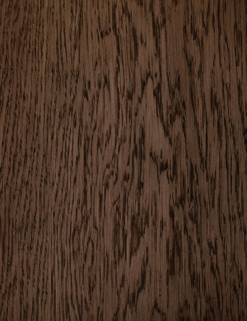 Dark stained wood