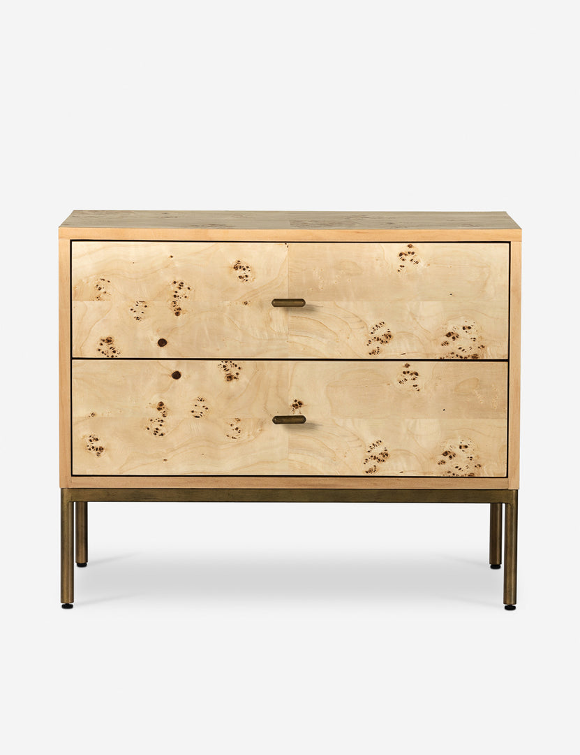 Lorca Burl Wood Nightstand