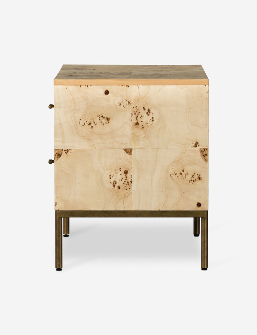 Lorca Burl Wood Nightstand