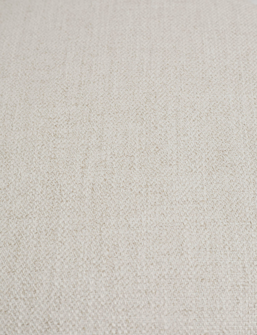 Woven ivory fabric