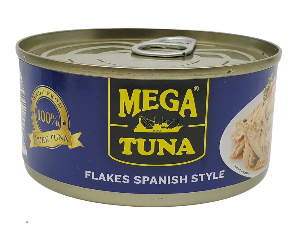 MEGA Tuna Flakes Spanish Style 180g - Pinoy Groseri | Pinoy Groseri