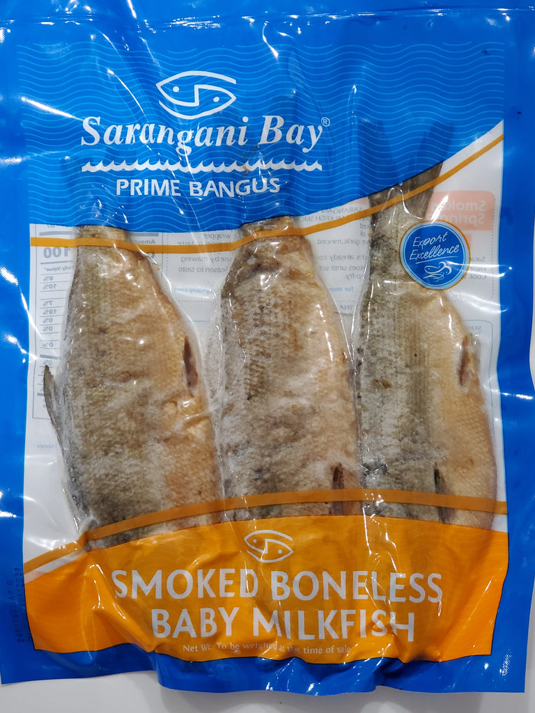 Sarangani Bay Smoked Boneless Baby Milkfish 3pcs | Pinoy Groseri