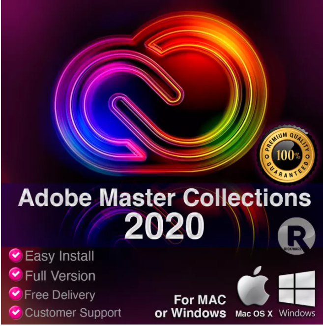 Adobe Master Collection CC 2020 26.09.2020 (x64) Pre-Activated Application Full Version