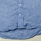Gitman Vintage - Linen Chambray Shirt - Blue