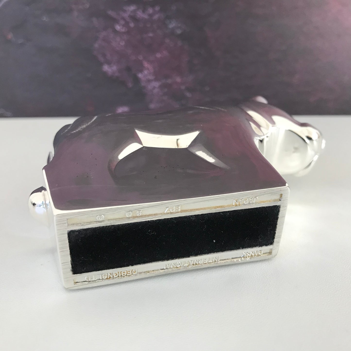 Dansk Designs Tiger Silver Paperweight Boxed Danish Swedish Gifts Presents Retro