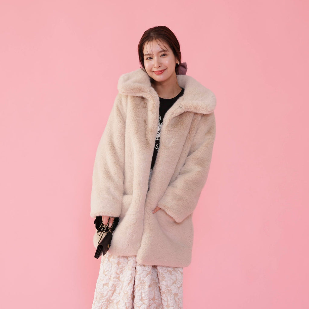 Lovelyn Fur Coat – MAISON MARBLE