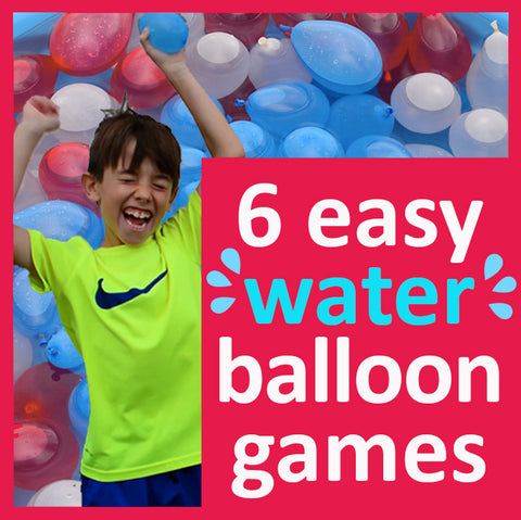  6 Easy and Fun Water Balloon Games for a Summer Party or Family Reunion