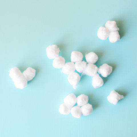 Cotton ball cloud shapes