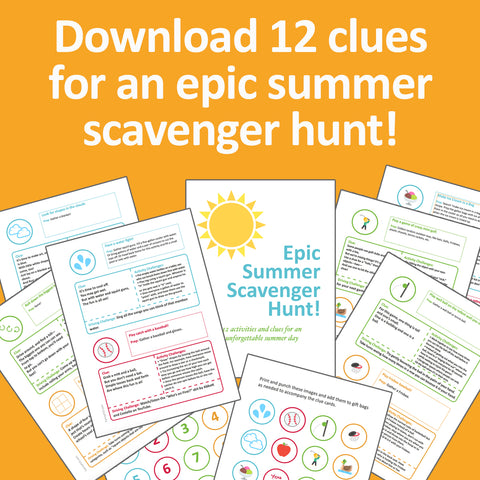 Free Printables for an Epic Summer Scavenger Hunt—4 Tips for a Successful Scavenger Hunt