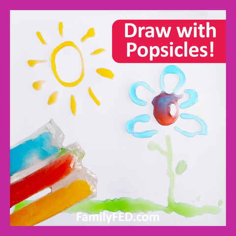 Draw with Popsicles—the Perfect Easy Art Activity for a Summer Day