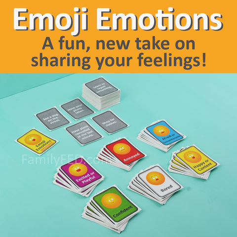 Emoji Emotions game to talk about your feelings