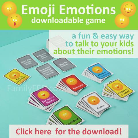 Emoji Emotions downloadable game to talk about your emotions