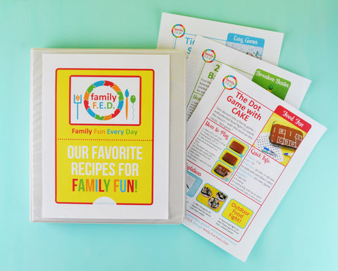 Create a family activity binder from Family F.E.D.