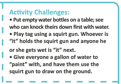 All summer scavenger hunt activities come with three activity challenges for summer fun