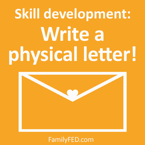 7 Ideas for Writing Letters—Social Skill Development