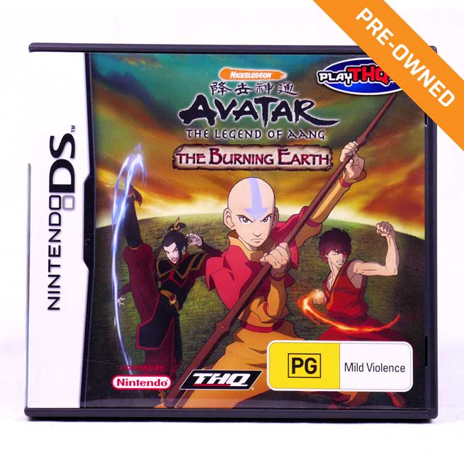 NDS | Avatar: The Legend of Aang - The Burning Earth [PRE-OWNED] – Game Ship