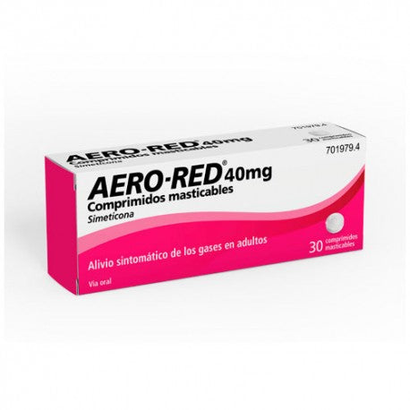 AERO RED 40mg 30 COMPRIMIDOS MASTICABLES