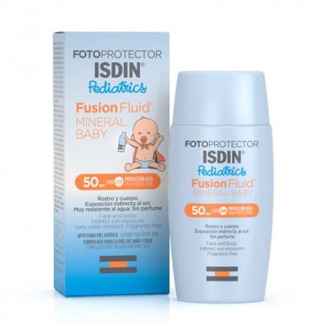 ISDIN FOTOPROTECTOR PEDITRIC FUSION FLUID MINERAL BABY SPF 50+ 50ml