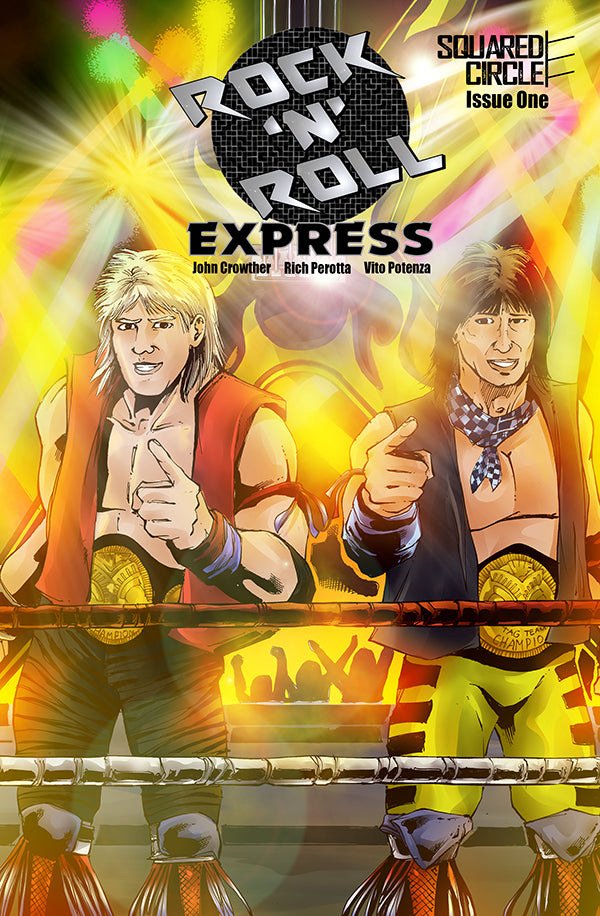 Rock & Roll Express Comic Book Morton Gibson Wrestling Legend HOF WWE WWF #1 