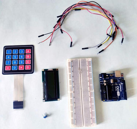 Required Components for Arduino Calculator Project