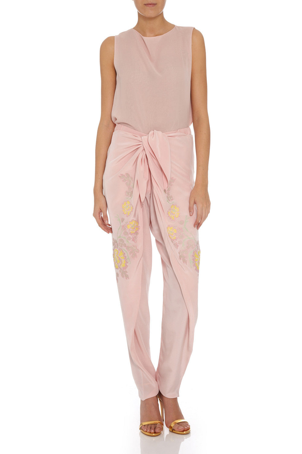 Cross Stitch Tie Knot Trousers