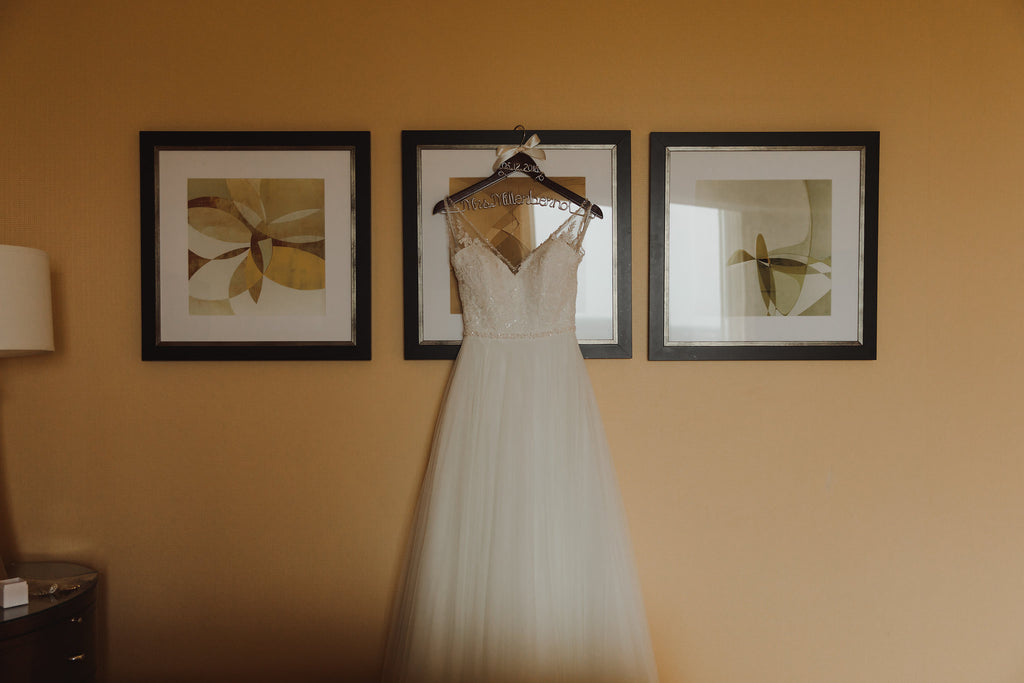 Lace wedding dress