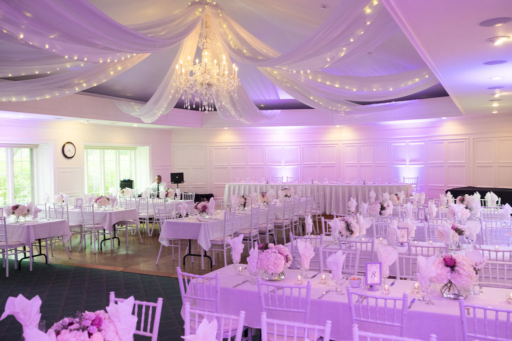 gorgeous white and airy wedding venue