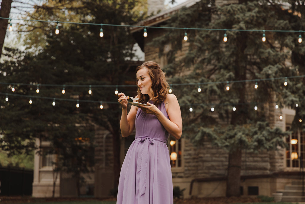 Violet Kennedy Blue bridesmaid