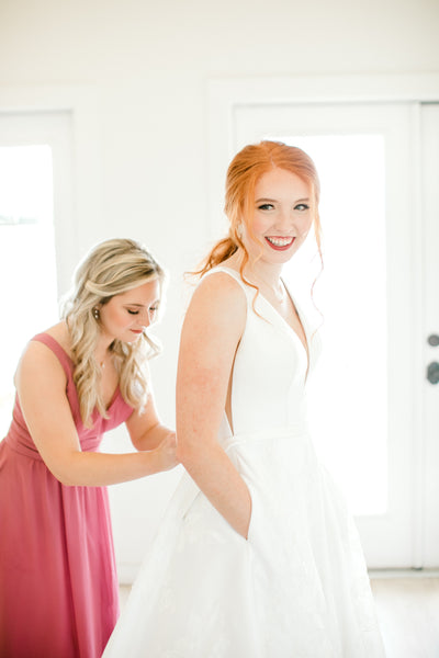 Bride Getting Ready