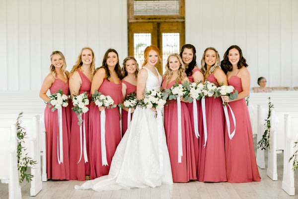 Bride and Bridesmaids