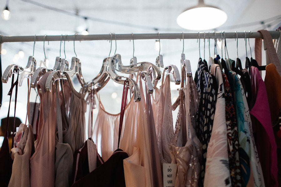 Dresses in hangers | Boho Styled Shoot
