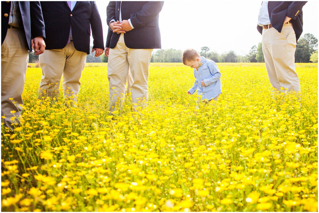 Groomsmen and Ring Bearer | Katie and Joe's Kennedy Blue Wedding 