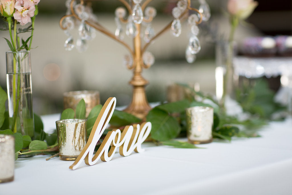 wedding signage