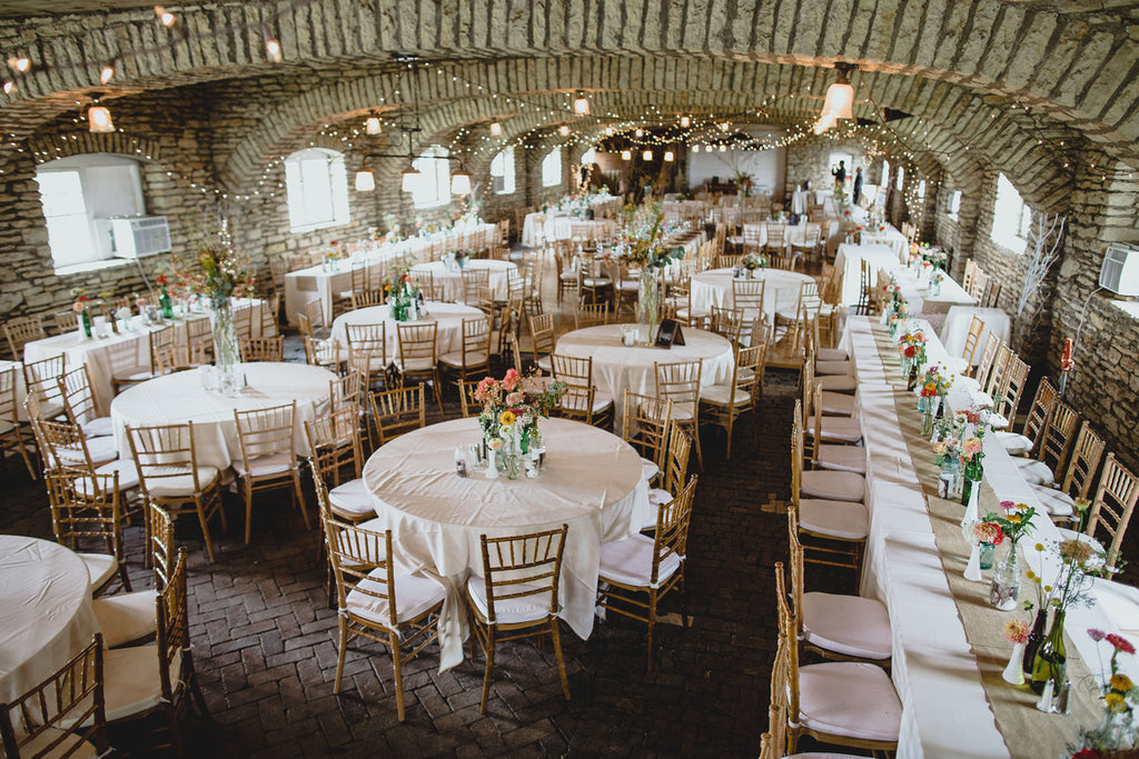 Mayowood Stone Barn Wedding Reception | A Barn Wedding So Gorgeous, You Have to See It to Believe It | www.KennedyBlue.com 