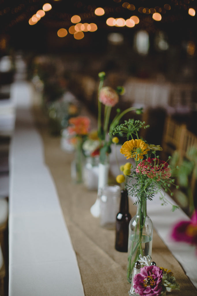 A Stunning Table Display | A Barn Wedding So Gorgeous, You Have to See It to Believe It | www.KennedyBlue.com 