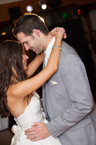 Who doesn't love the first dance? | A Fall Wedding Filled With Elegance and Style