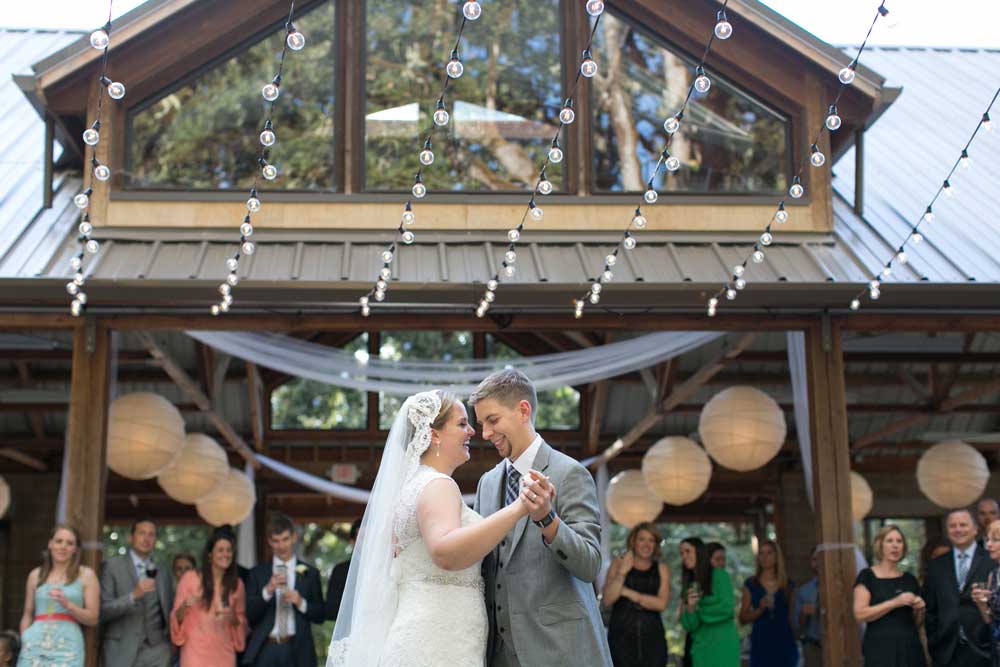 The couples first dance. | Venue: Mt. Pisgah Arboretum