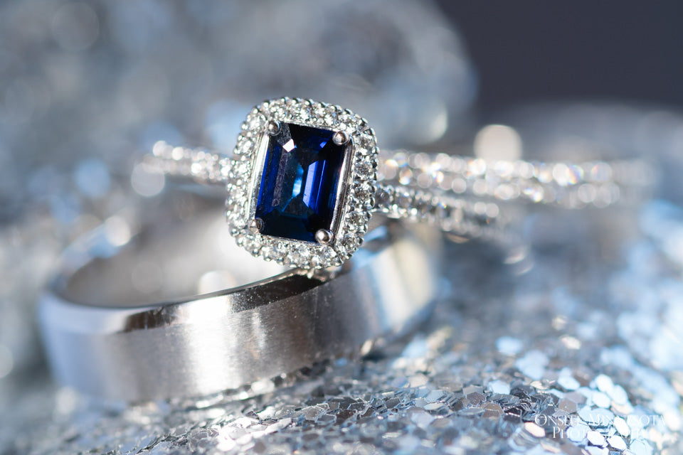 Royal Sapphire wedding ring