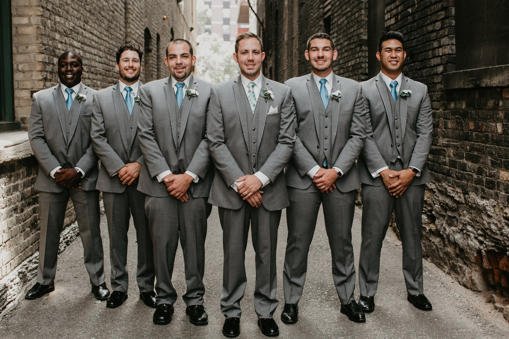 Groom and Groomsmen | Danielle and Steve's Wedding | Kennedy Blue