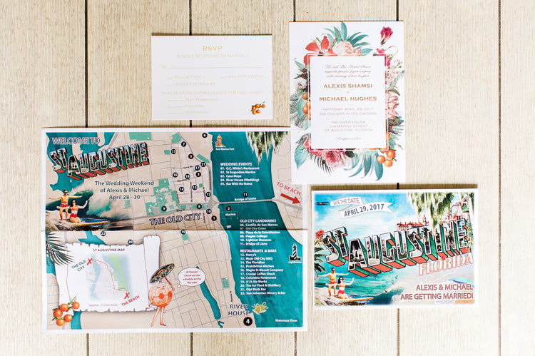 Tropical Stationary | Alexis and Michaels | Featured on Destination Wedding Details | Real Wedding blog